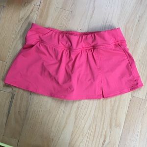 Lands’ End swim skirt with attached panty, size 2